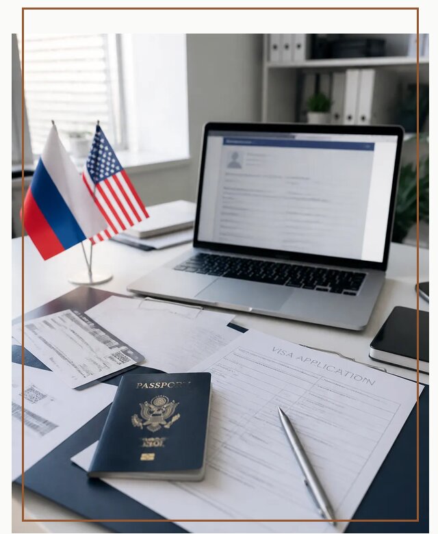 Оформление визы в США для туристов и бизнеса в Гусе-Хрустальном