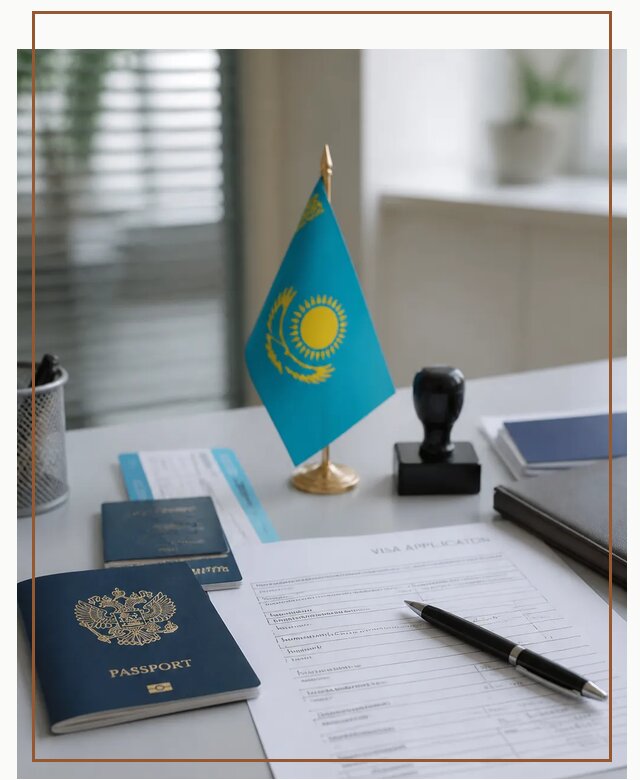 Оформление визы в Казахстан для поездки и работы в Гусе-Хрустальном