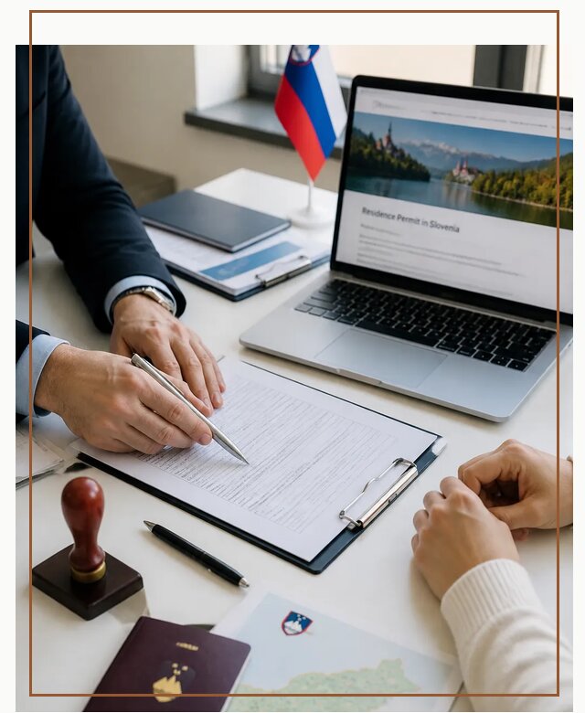 Оформление вида на жительство в Словении под ключ в Гусе-Хрустальном