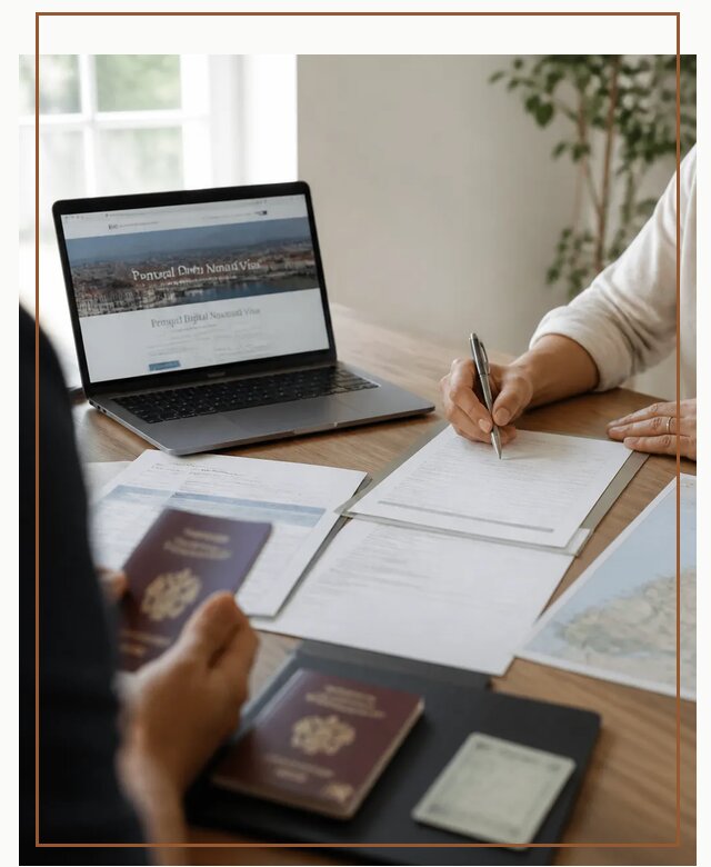 Оформление Digital Nomad и ВНЖ Португалии в Гусе-Хрустальном